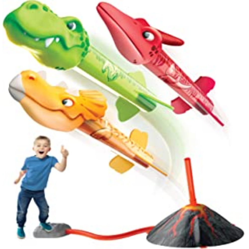 KID CHILDREN DINO ROCKETS TOY